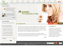 Tablet Screenshot of jksucralose.com
